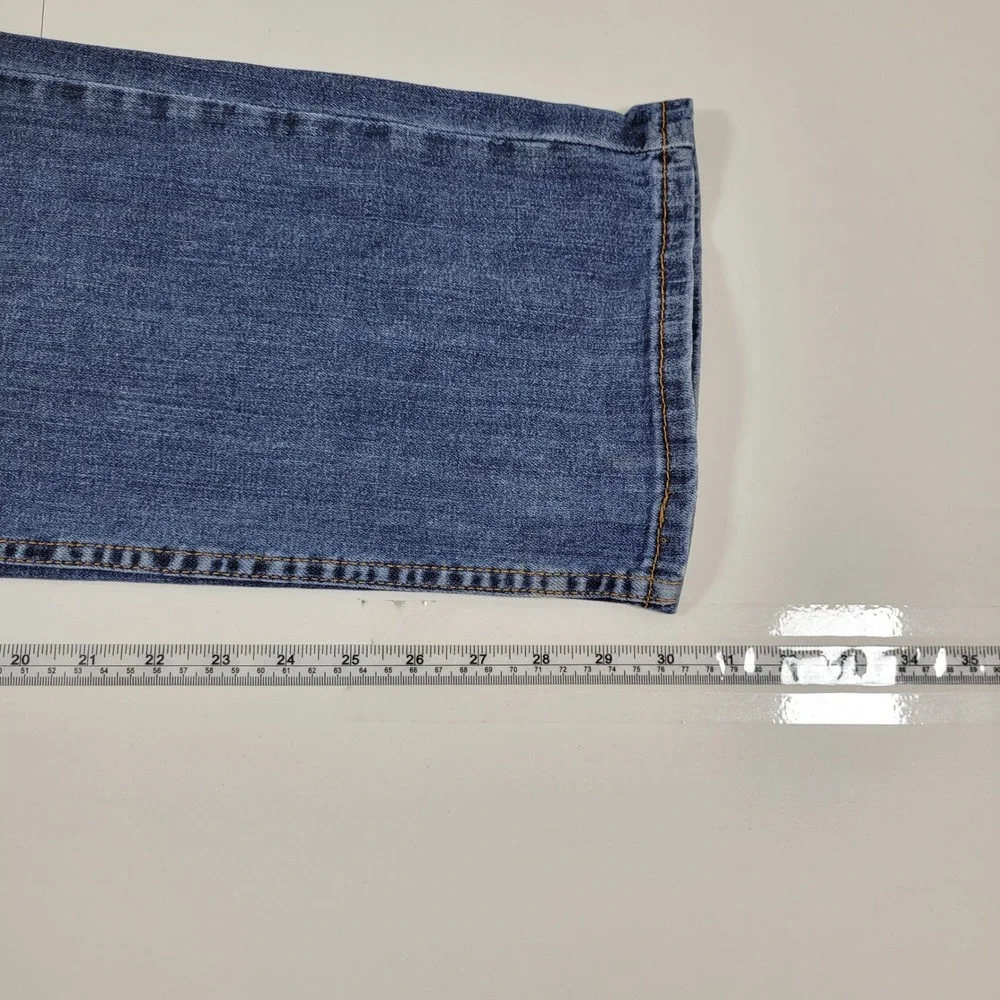Levi's 559 Relaxed Straight Jeans Mens 36x30 Blue Excellent Medium‎ Wash Denim